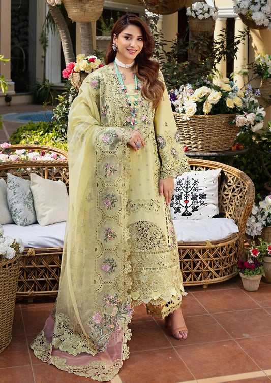 Premium Chikankari Collection – Heavy Embroidered Lawn Suit with Khaddi Net Dupatta